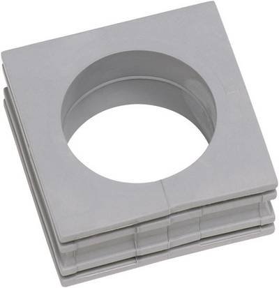 Icotek KT 19 Kabeldurchführung geschlitzt Klemm-Ø (max.) 20 mm Elastomer Grau 1 St.