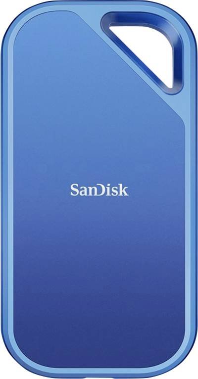 SanDisk Creator Pro Portable 2 TB Externe SSD USB-C® (USB 3.2 Gen 2x2) Blau SDSSDE81C-2T00-G25