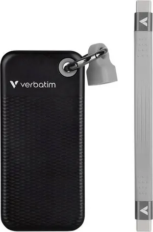 Verbatim Pocket 2 TB Externe SSD USB-C® (USB 3.2 Gen 2) Schwarz, Grau 32194