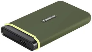 Transcend ESD380C 1 TB Externe SSD USB-C®, USB-A Grün TS1TESD380C