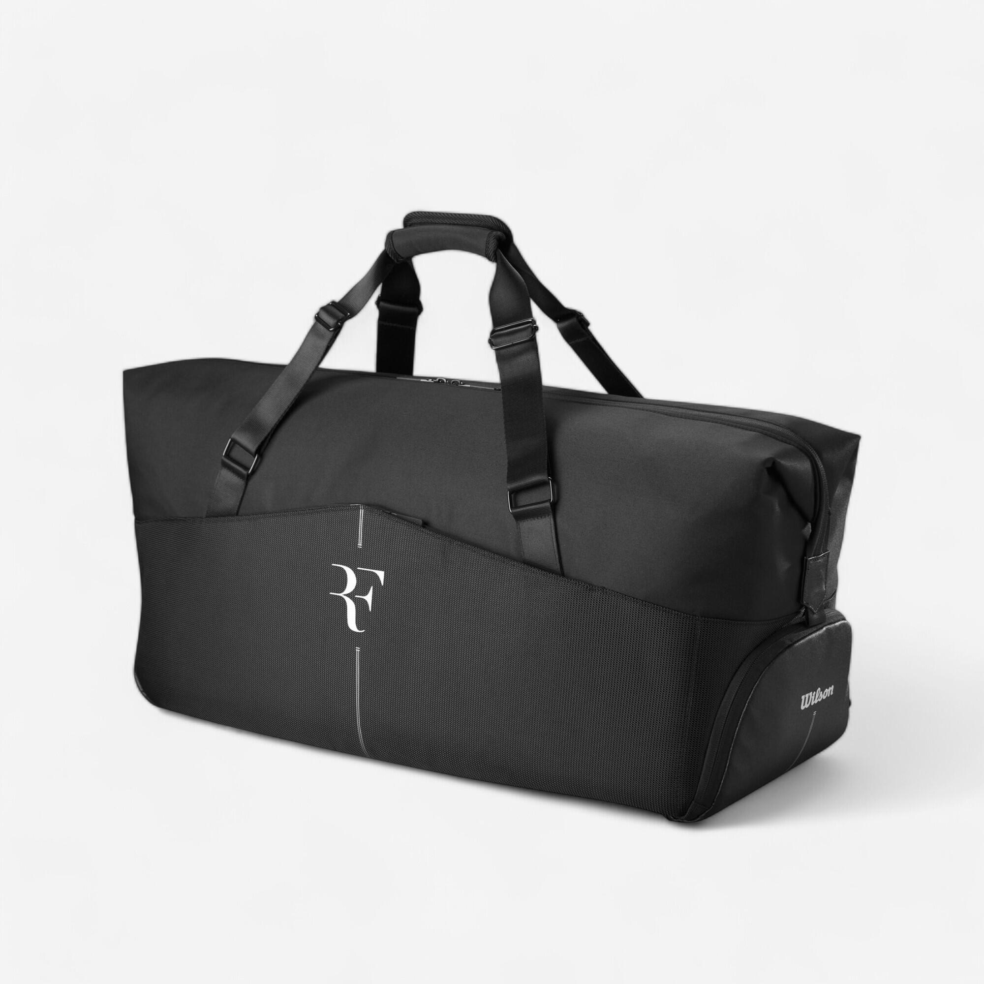 WILSON Raquetero de tenis Roger Federer, RF duffel 6r negro