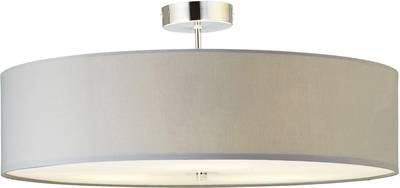 Brilliant 93522/22 Andria Deckenleuchte LED E27 180 W Hellgrau, Chrom