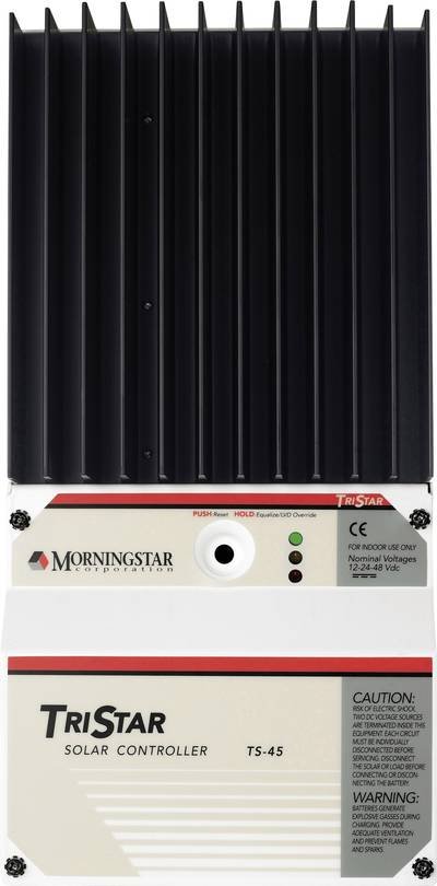 Morningstar TS-45 Laderegler PWM 12 V, 24 V, 36 V, 48 V 45 A