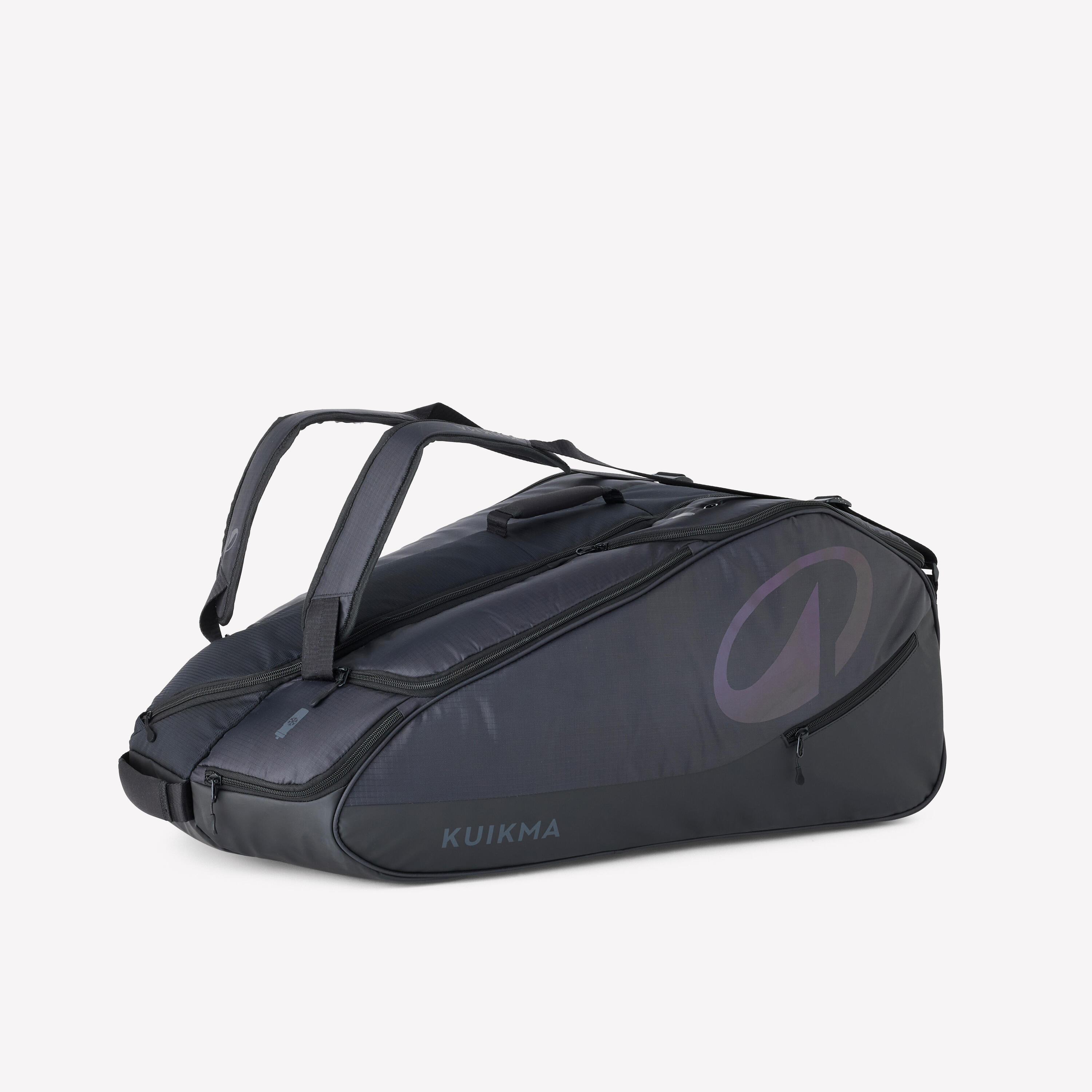 KUIKMA Raquetero de tenis 12R térmico Gaël Monfils, Kuikma XL Pro negro