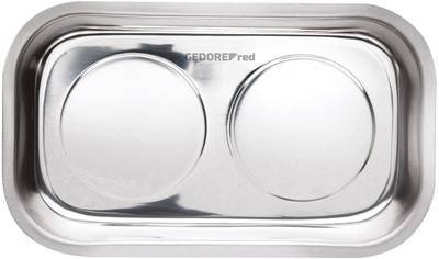 Gedore RED 3301547 Gedore RED 3301547 Edelstahlmagnetschale 2xMagnet 240x140 mm Magnetschale Magnetschale
