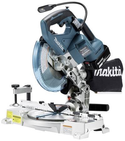 Makita Makita DLS600 - Zug-Gerährungssäge - schnurlos Akku-Kapp- und Gehrungssäge ohne Akku, ohne Ladegerät 165 mm 20 mm