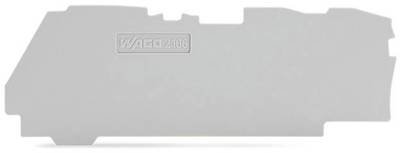 WAGO 2106-1391 Abschluss Zwischenplatte Grau 100 St.