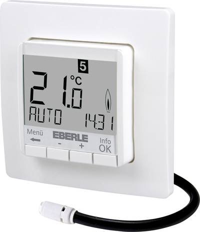 Eberle 527 8124 55 100 FIT 3F Raumthermostat Unterputz Heizen, Bodentemperatur 1 St.