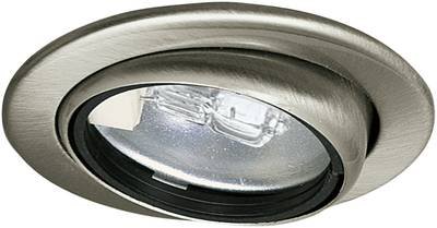 Paulmann 98474 Micro Line Einbauring LED, Halogen G4 20 W Eisen (gebürstet)