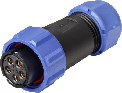 Weipu SP2110 / S 5 II Rundstecker Buchse, gerade Gesamtpolzahl: 5 Serie (Rundsteckverbinder): SP21 1 St.