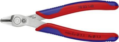 Knipex Super-Knips 78 03 140 Elektronik- u. Feinmechanik Printzange 144 mm