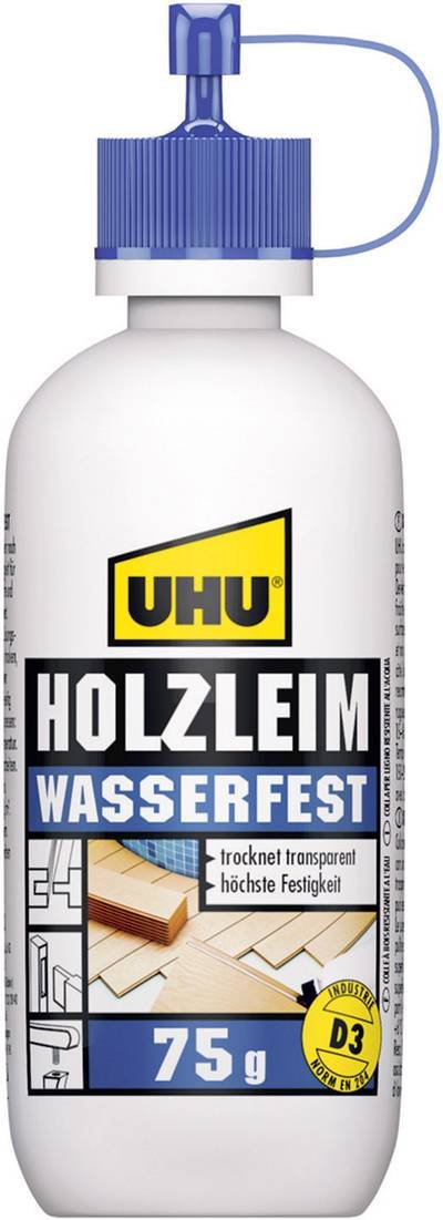 UHU Wasserfest D3 Holzleim 48510 75 g