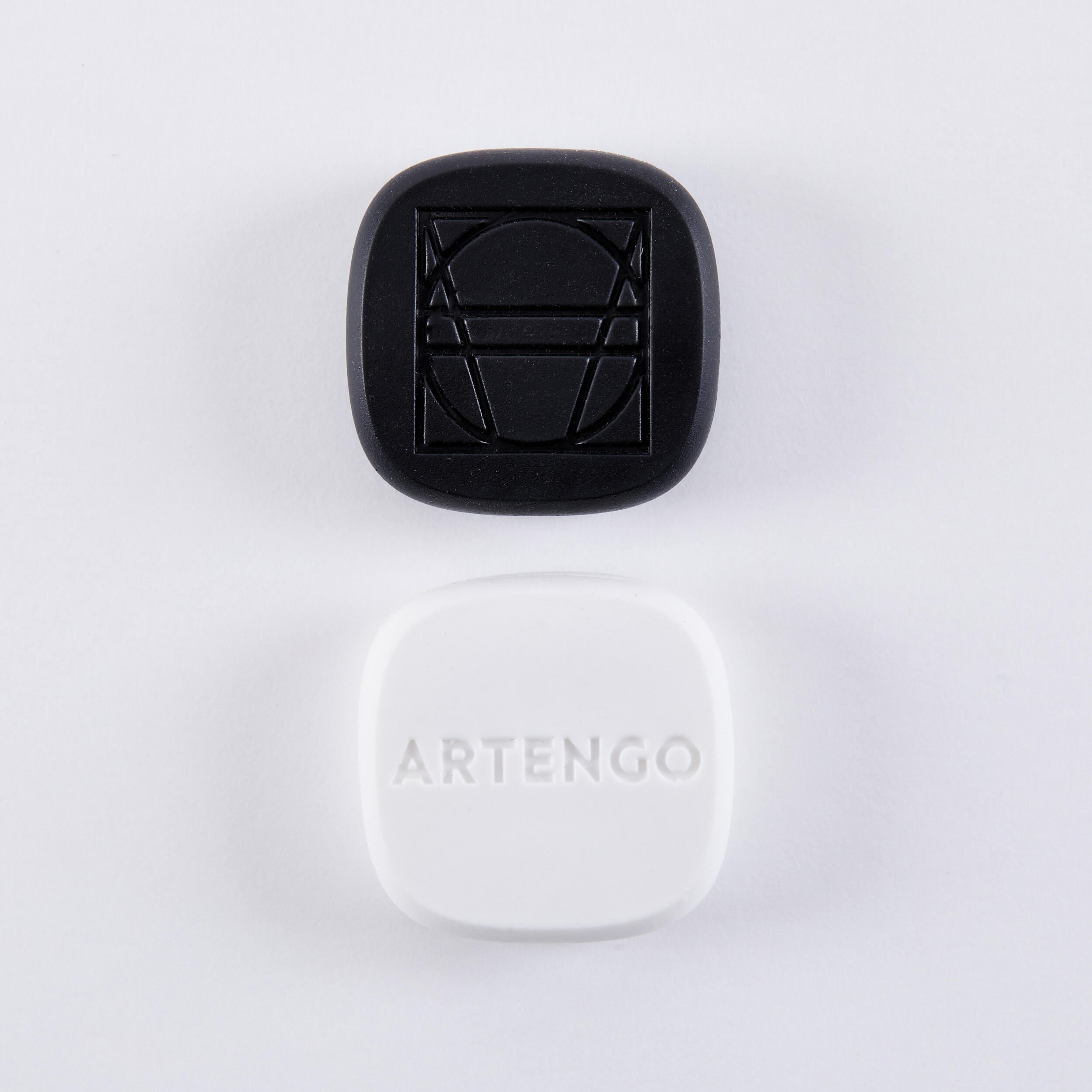ARTENGO Antivibrador de Tenis - Square negro blanco