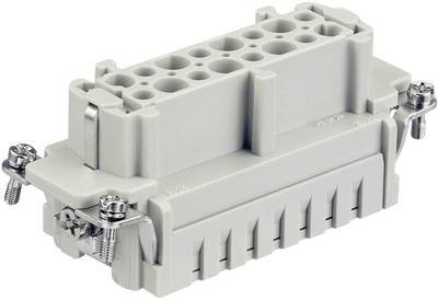 HARTING 09330162702 Buchseneinsatz Han® E 16 + PE Crimpen 1 St.