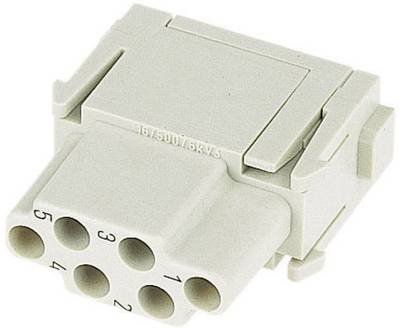 HARTING 09140063101 Buchseneinsatz Han® C-Modul 6 + PE Crimpen 1 St.