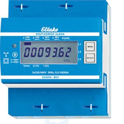 Eltako DSZ14DRSZ-3x80A MID 28465715 Drehstromzähler digital 10 A 1 St.