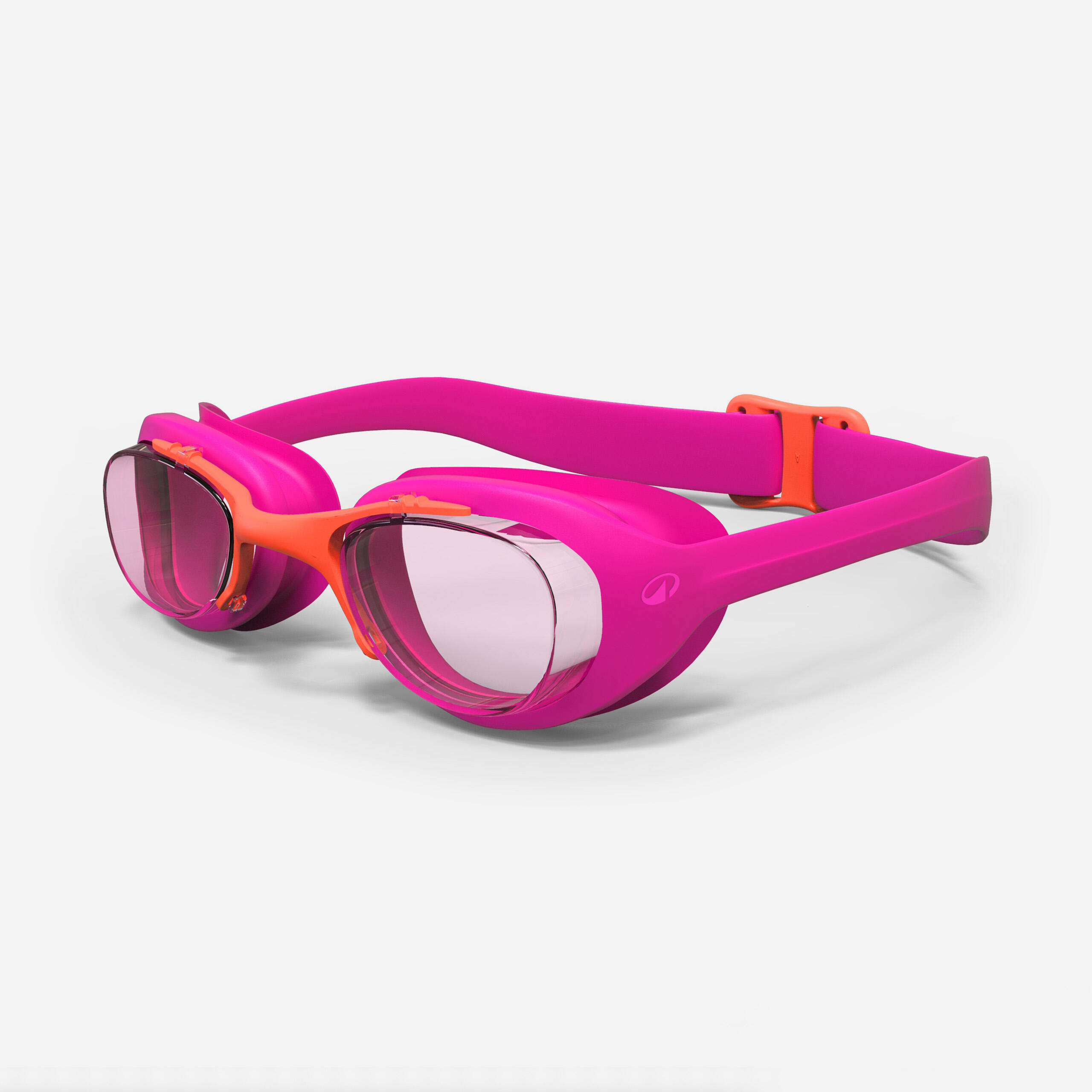 DECATHLON Gafas natación niños Xbase Rosa Coral Cristales Claros