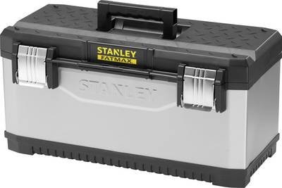 STANLEY 1-95-616 neu Werkzeugbox Schwarz, Silber
