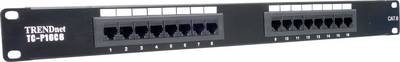 TrendNet TC-P16C6 Patch-Panel Schwarz