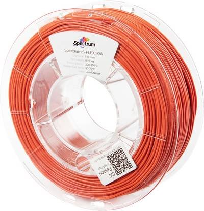 Spectrum Filaments 80251 S-Flex 90A Filament Flexibles Filament flexibel, chemisch beständig, verzugsfrei 1.75 mm 250 g