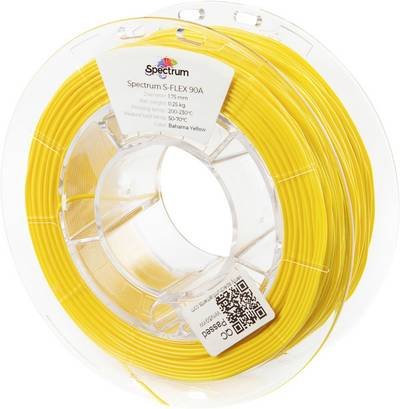 Spectrum Filaments 80263 S-Flex 90A Filament Flexibles Filament flexibel, chemisch beständig, verzugsfrei 1.75 mm 250 g