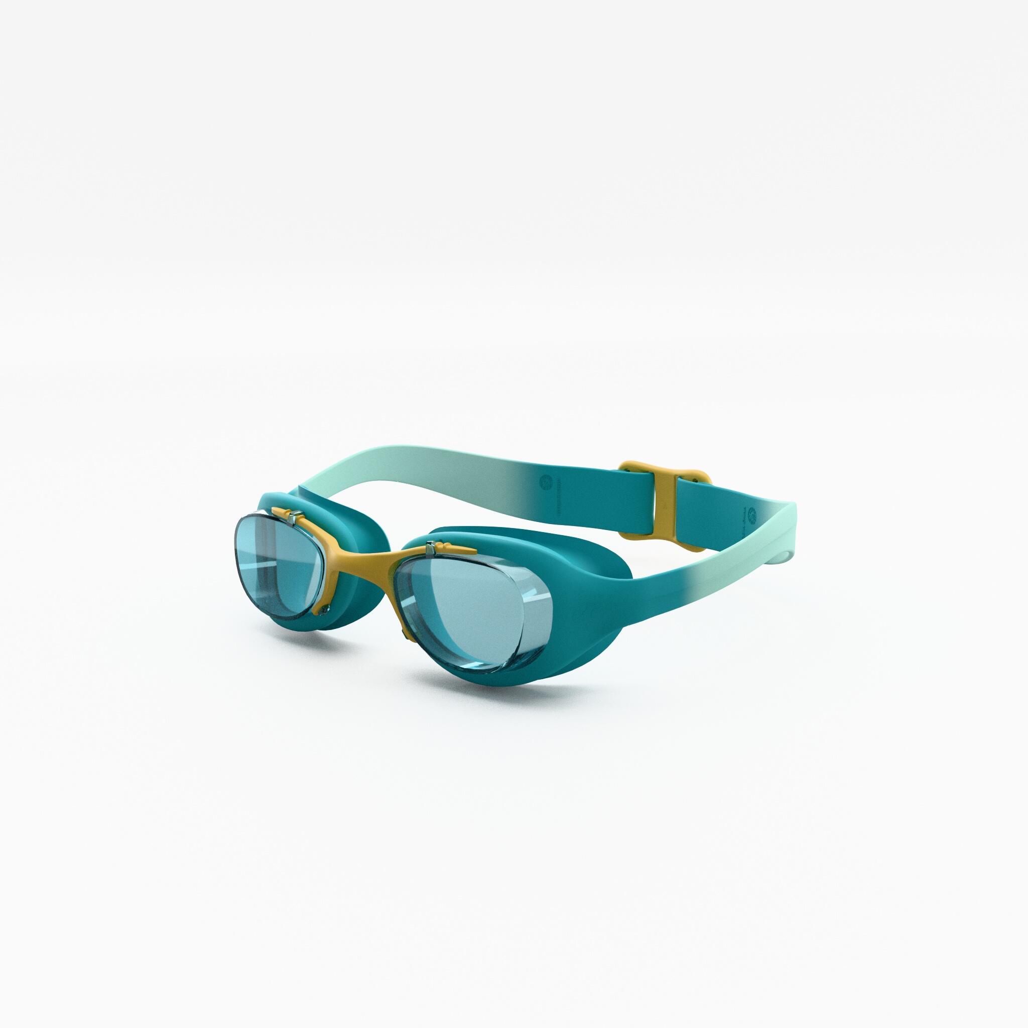 DECATHLON Gafas Natación Xbase Niños Turquesa Cristales Tintados Verde
