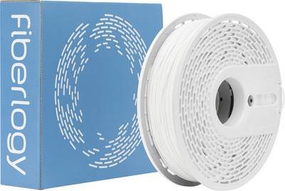 Fiberlogy F40-WHITE-175-085 FiberFlex 40D Filament Flexibles Filament flexibel, schlagfest, chemisch beständig 1.75 mm 8