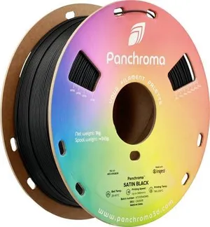 Polymaker CA05011 Panchroma™ Satin Filament PLA Satiniert, hohe Steifigkeit 1.75 mm 1000 g Schwarz 1 St.