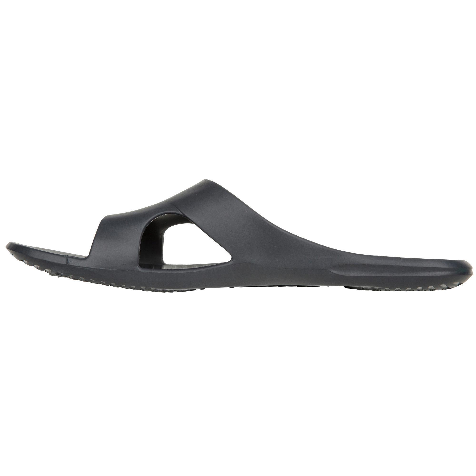 DECATHLON Chanclas piscina Hombre pala gris