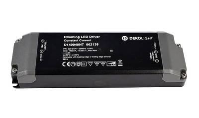 Deko Light BASIC, DIM, CC, D140040NT/40W LED-Treiber Konstantstrom 40 W 1.40 A 14 - 28 V/DC 1 St.