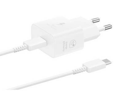 Samsung EP-T2510X USB Ladegerät 25 W 1x USB-C® Weiß Schnellladegerät