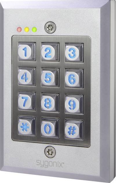 Sygonix SY-3118492 Codeschloss Aufputz IP65 mit beleuchteter Tastatur