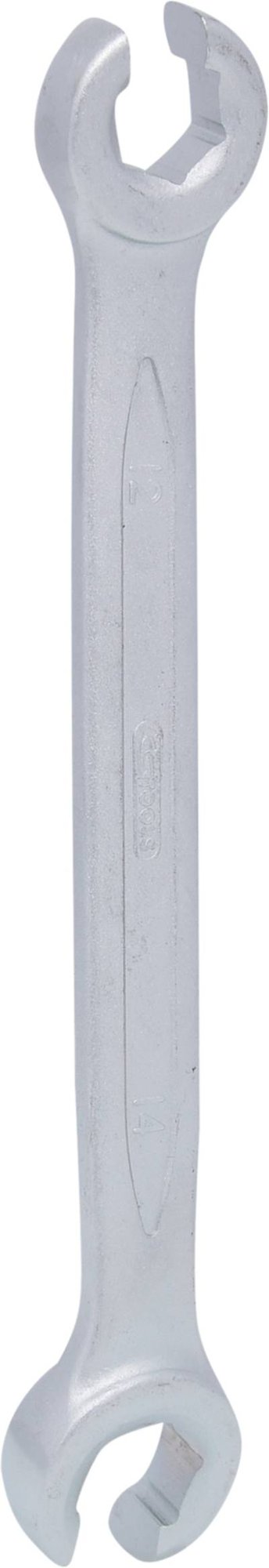 KS Tools 517.0258 Offener Doppel-Ringschlüssel, abgewinkelt, 12x14mm