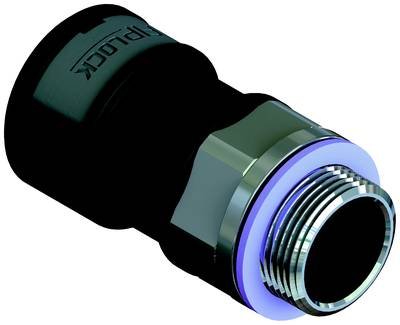 Fränkische Rohrwerke 4891731000 Verschraubung 56.6 mm Schwarz 10 St.