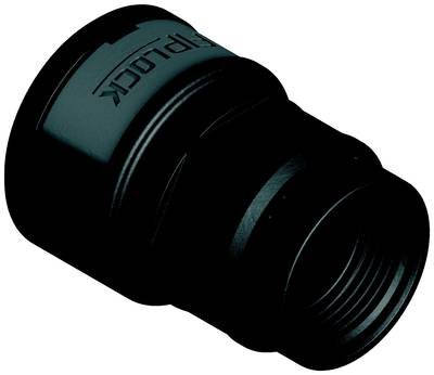 Fränkische Rohrwerke 4891227000 Verschraubung 47.4 mm Schwarz 6 St.