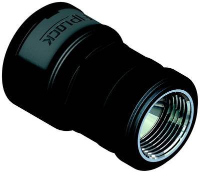 Fränkische Rohrwerke 4891391200 Verschraubung 38.5 mm Schwarz 10 St.