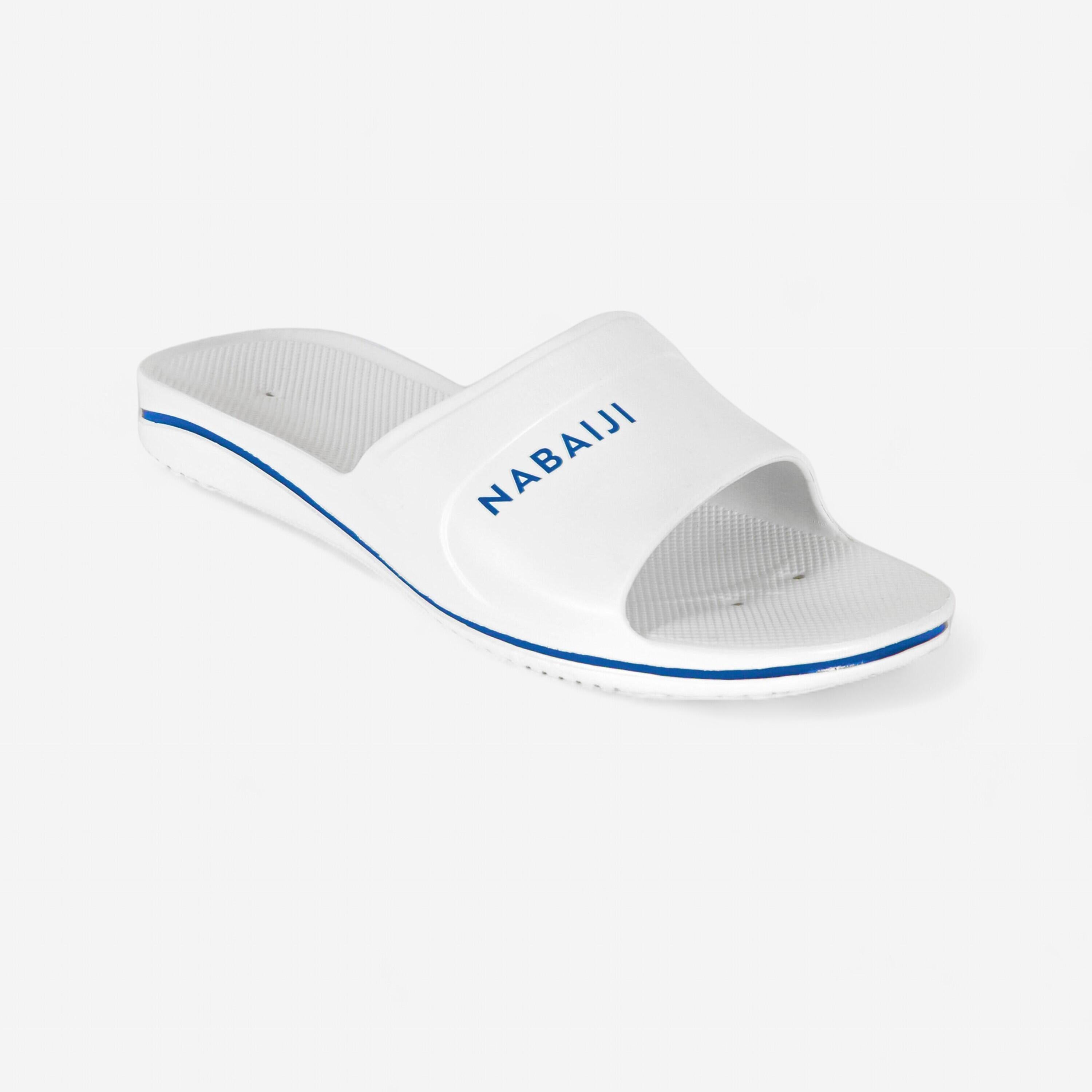 DECATHLON Chancla Piscina 100 Plus Hombre Blanco