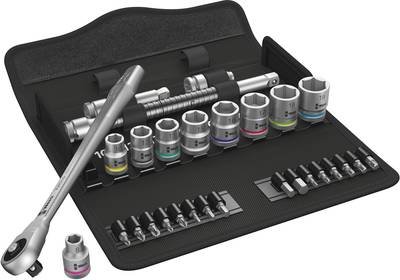 Wera Zyklop Metal 8100 SB 7 Steckschlüsselsatz metrisch 3/8" (10 mm) 29teilig 05004047001