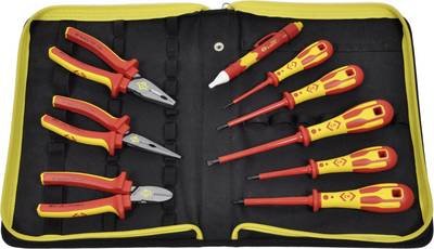 C.K T5953 Werkzeugset VDE in Tasche 10teilig