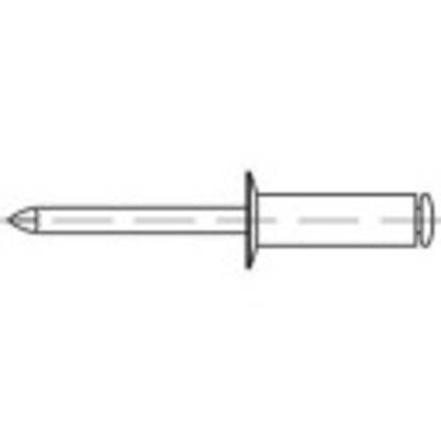 TOOLCRAFT 1070272 Offene Blindniete (Ø x L) 5 mm x 16 mm Edelstahl 500 St.