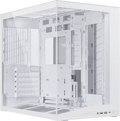 Lian Li O11 Dynamic Mini V2 Mini-Tower Gehäuse, Gaming-Gehäuse, PC-Gehäuse Weiß