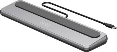 Digitus USB-C® Dockingstation DA-70919 Passend für Marke Dockingstations: Universal Unterstützt 8K@30 Hz (1x) / 4K@30Hz