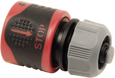 TOOLCRAFT TO-4850088 Kunststoff Schlauch-Verbindungsstück 13 mm (1/2") Ø Wasserstop