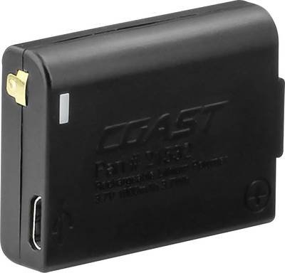 Coast 21532 Ersatz-Akku Coast LED Kopflampe FL75R Schwarz
