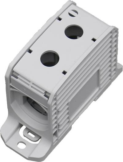 HoraeTec 087910-0-3 Reihenklemme PA Lichtgrau (RAL 7035) 1polig 420 A, 340 A 600 V Leiter-Typ = L