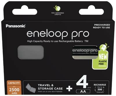 eneloop eneloop pro HR06 +Box Mignon (AA)-Akku NiMH 2500 mAh 1.2 V 4 St.