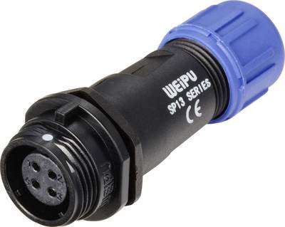 Weipu SP1311 / S 4 I Rundstecker Buchse, gerade Gesamtpolzahl: 4 Serie (Rundsteckverbinder): SP13 1 St.