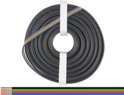 Donau Elektronik 450-010 Litze 4 x 0.50 mm² Schwarz, Grün, Rot, Blau 10 m