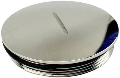 TRU COMPONENTS TC-11032984 SCM12 Verschlussschraube mit O-Ring M12 x 1.5 Messing (vernickelt) 1 St.