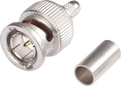 Hicon BNC0.6/2.8HD BNC-Steckverbinder Stecker, gerade 75 Ω 1 St.